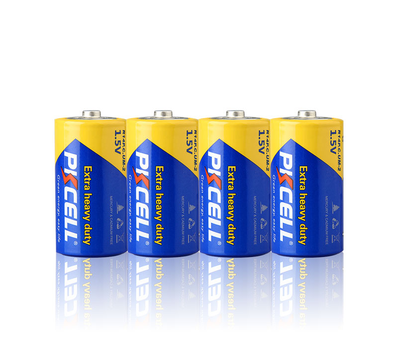 碳性中號電池R14P四?？s裝